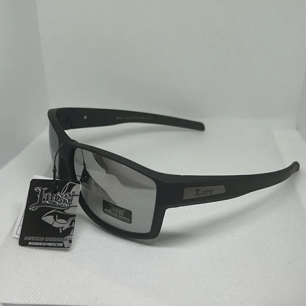 Locs Mens Mirrored Hardcore Sunglasses